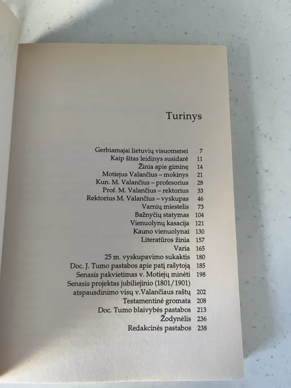 Valančius Pastabos paiam sau - Loreta Urtė Urbaitė, knyga 3