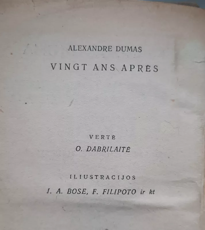 Po dvidešimties metų. II dalis. - Aleksandras Diuma, knyga 3
