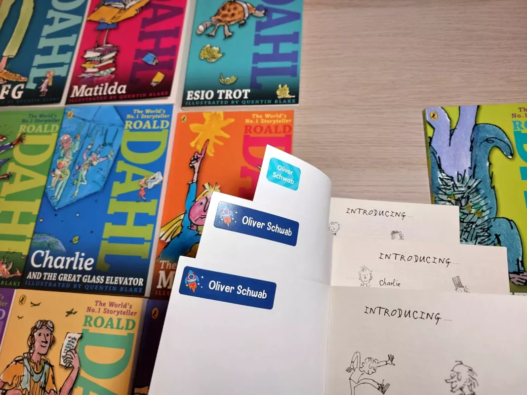 Roald Dahl Collection - 15 Paperback Book Boxed Set Collection - Roald Dahl, knyga 5