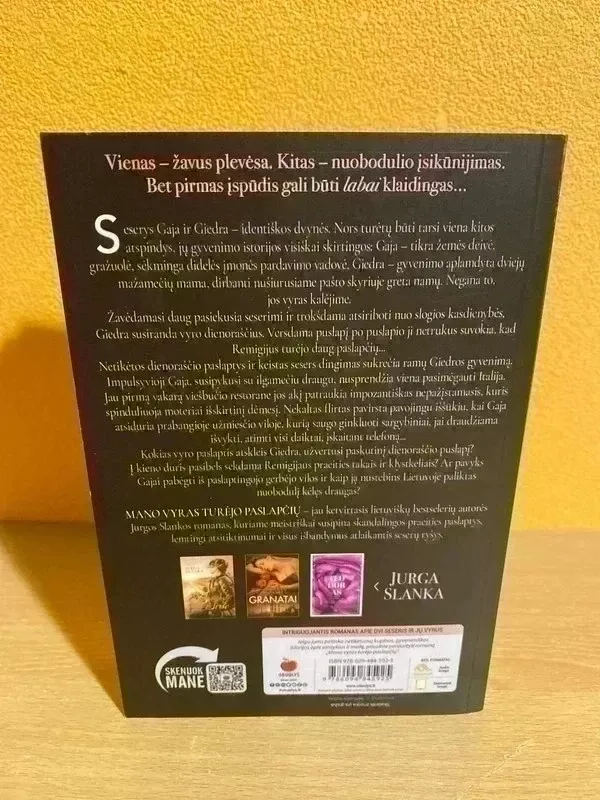 Mano vyras turėjo paslapčių - Jurga Slanka, knyga 3