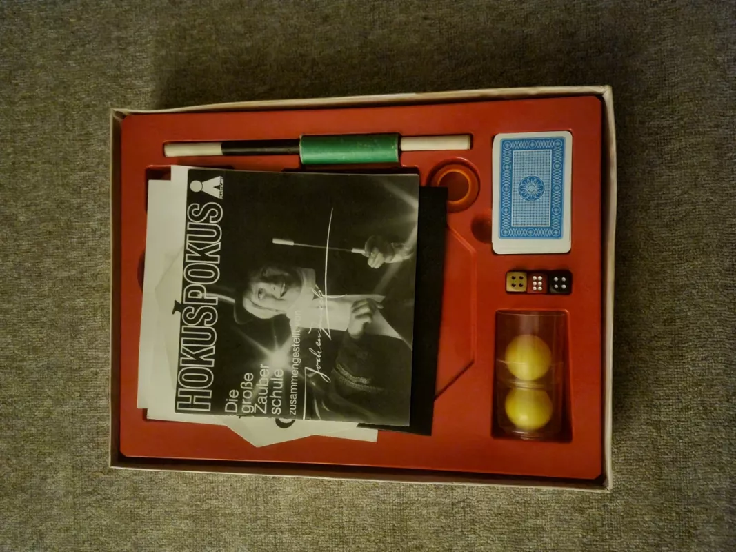 Magijos rinkinys „Hokus Pokus – Die große Zauberschule“ (vokiškas) - , stalo žaidimas 3