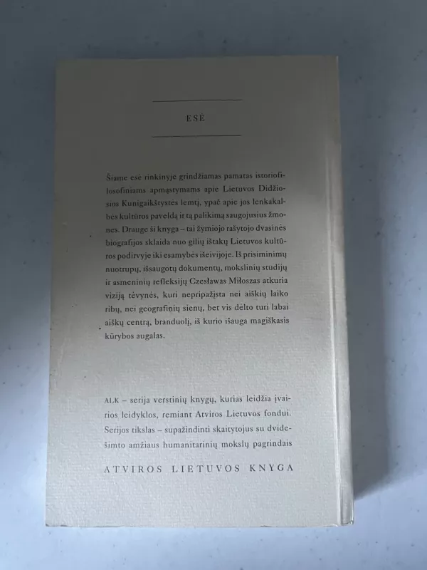 Tėvynės ieškojimas - Česlovas Milošas, knyga 3