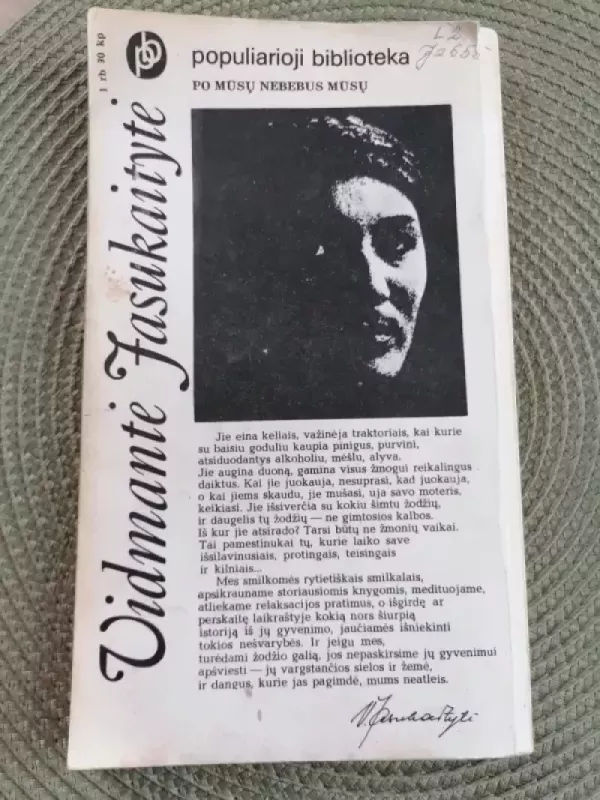 Po mūsų nebebus mūsų - Vidmantė Jasukaitytė, knyga 5