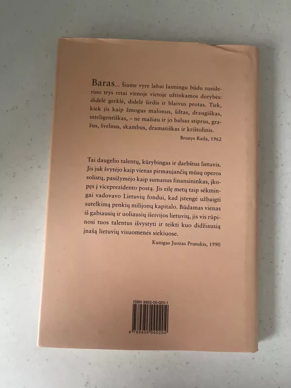 stasys baras - Ona Narbutienė, knyga 3