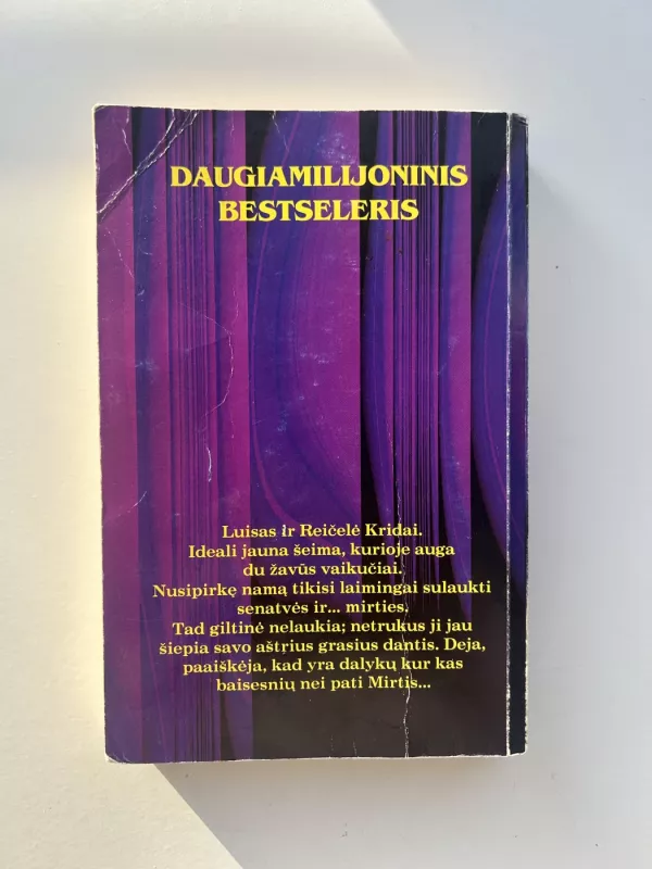 Gyvunėlių kapinės - Stephen King, knyga 3