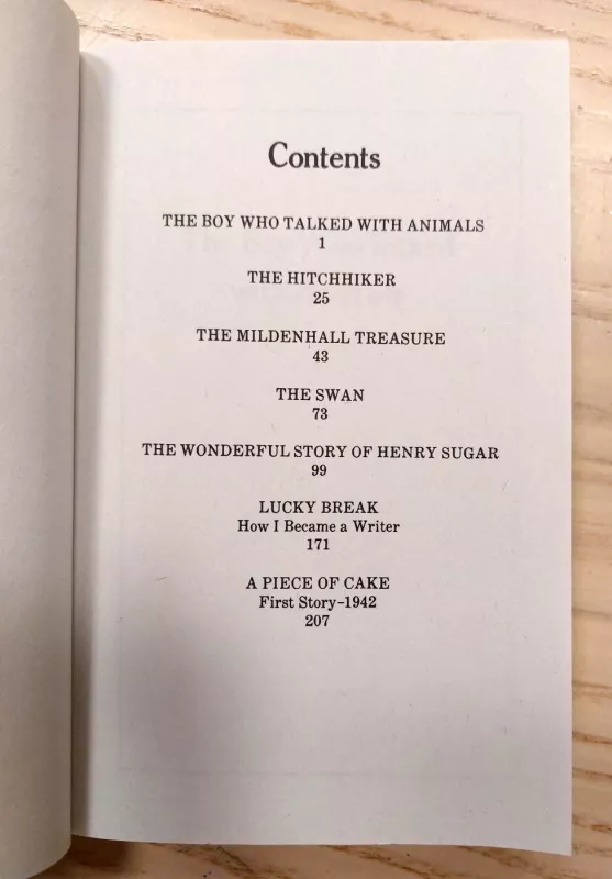 The Wonderful Story of Henry Sugar - Roald Dahl, knyga 5