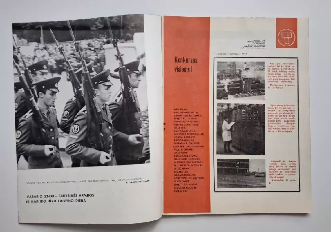 Mokslas ir technika 1976 Nr. 02 - Daug autorių, knyga 3