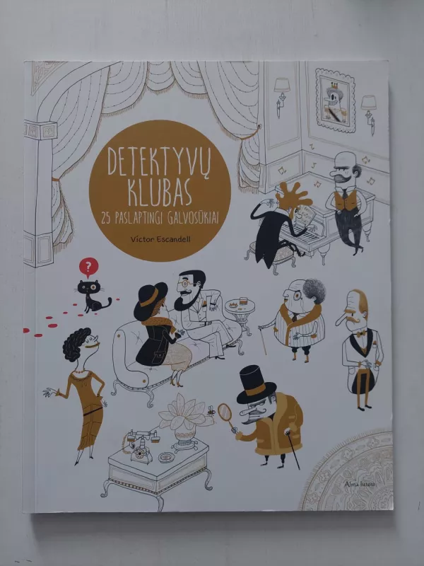 Detektyvų klubas. 25 paslaptingi galvosūkiai - Victor Escandell, knyga 2