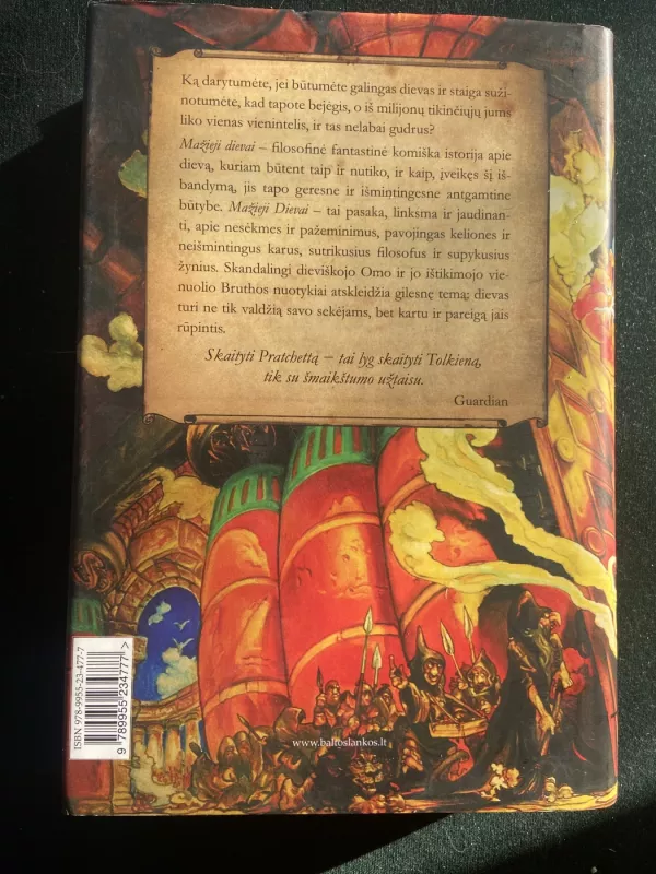 Mažieji dievai - Terry Pratchett, knyga 2