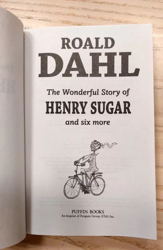 The Wonderful Story of Henry Sugar - Roald Dahl, knyga 3