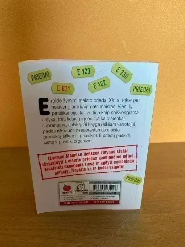 E priedai - Maurice Hanssen , Jill Marsden, knyga 3