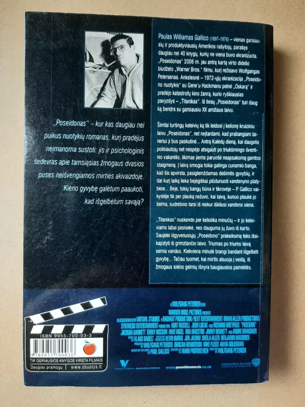 Poseidonas - Paul Gallico, knyga 3