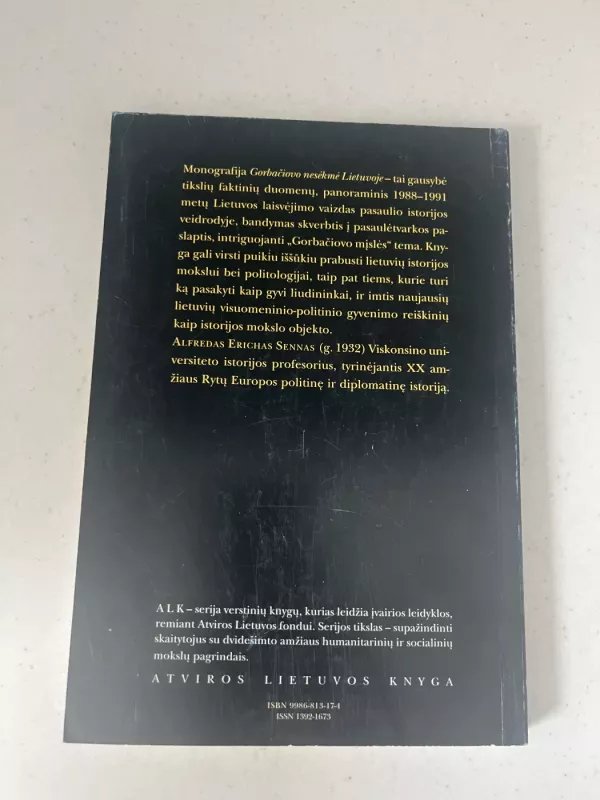 Gorbačiovo nesėkmė Lietuvoje - Autorių Kolektyvas, knyga 3
