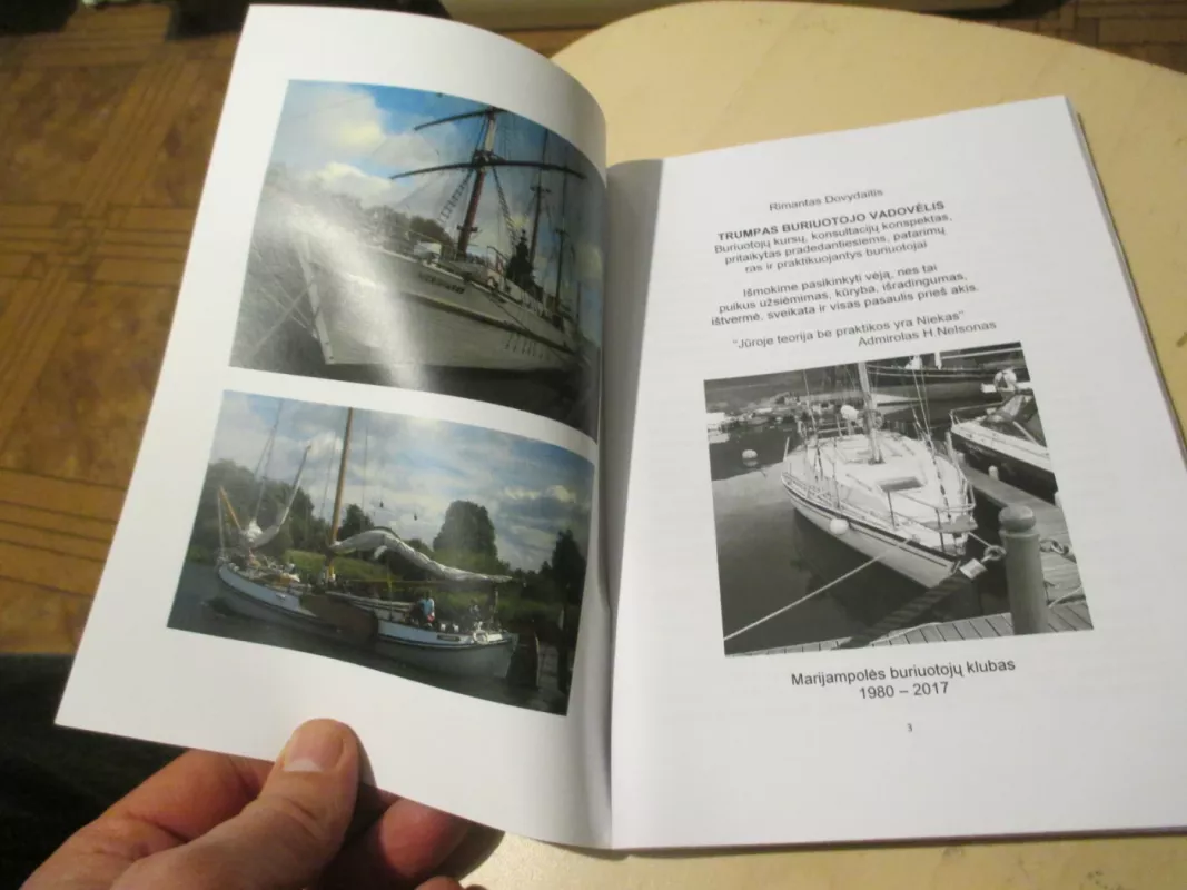 Trumpas buriuotojo vadovėlis - Rimvydas Dovydaitis, knyga 6