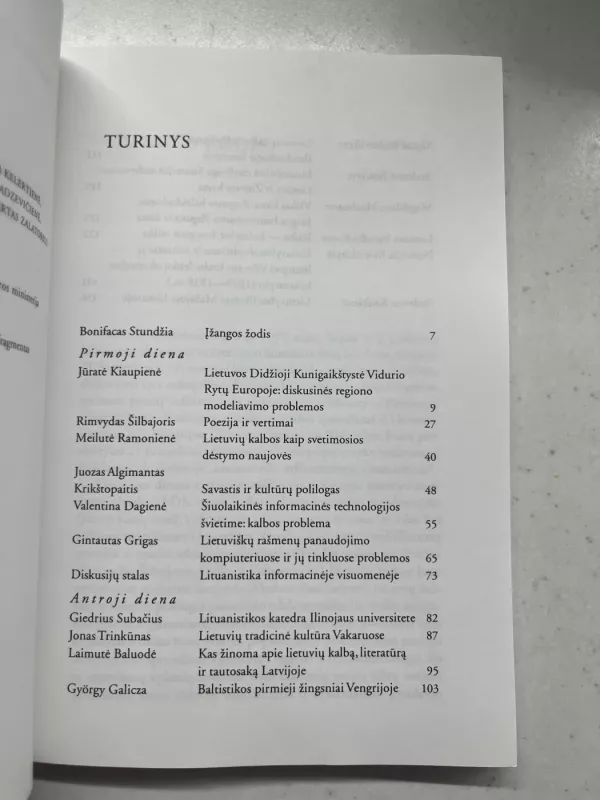 Lituanistika pasaulyje šiandien: darbai ir problemos - Autorių Kolektyvas, knyga 3