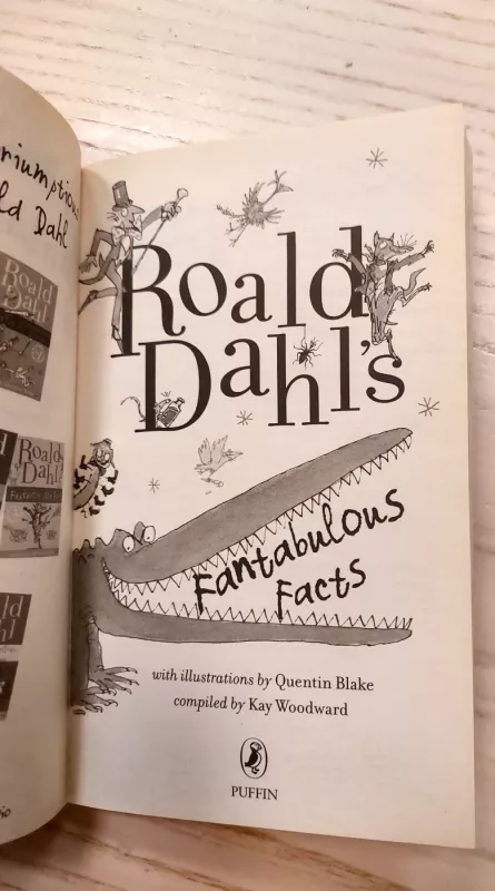 Roald Dahl's Fantabulous Facts World Book Day - Roald Dahl, knyga 3