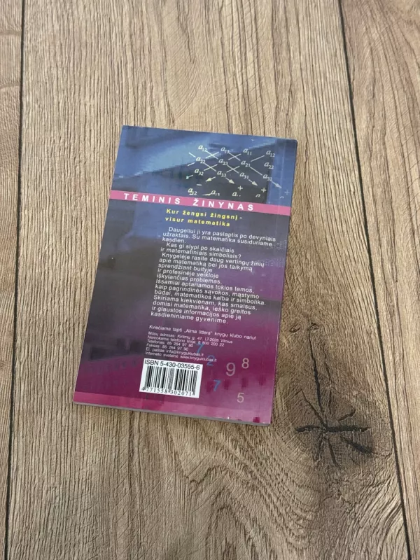 Kaip suprasti matematiką. Teminis žinynas - Udo Quak, knyga 4