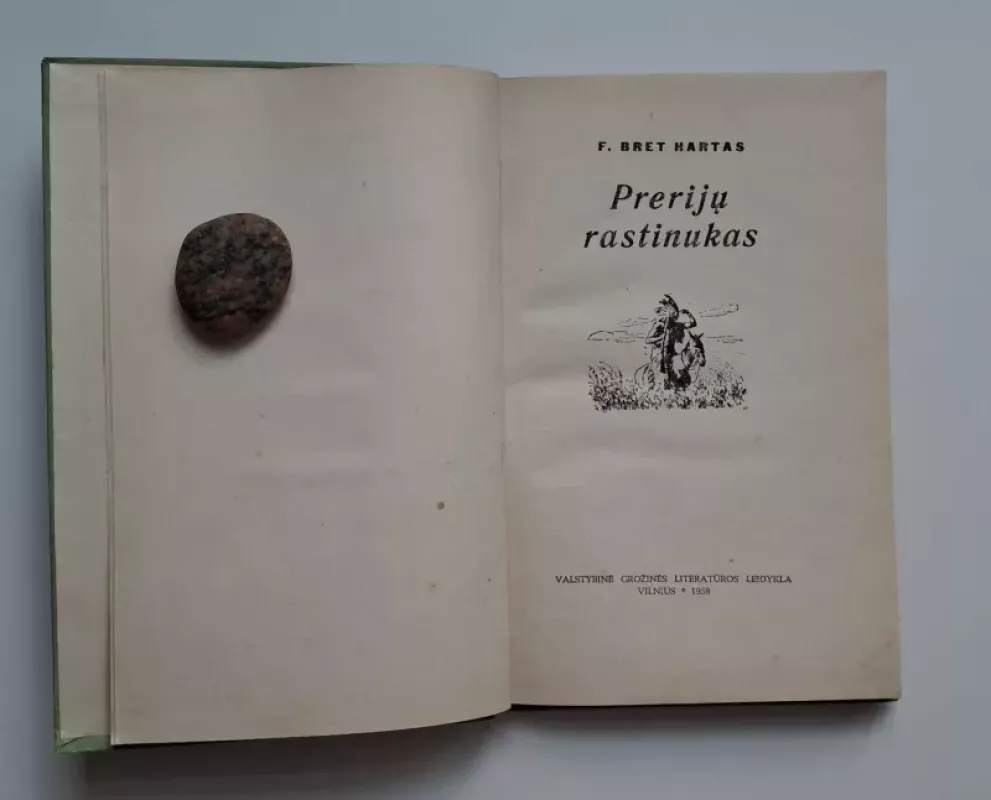 Prerijų rastinukas - Bret Hartas, knyga 4