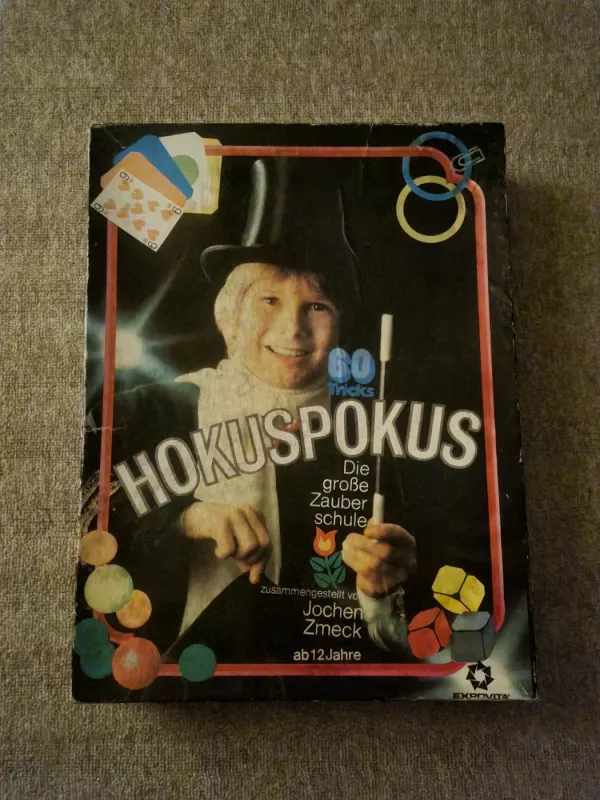 Magijos rinkinys „Hokus Pokus – Die große Zauberschule“ (vokiškas) - , stalo žaidimas 2