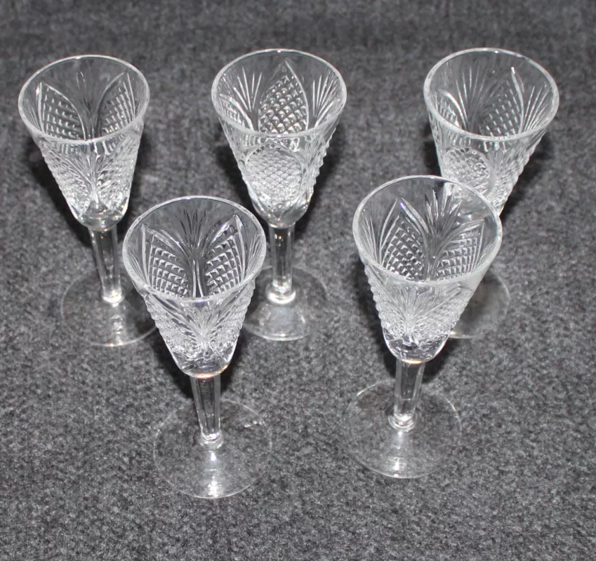 Vintažiniai stikliukai ant kojytės - , namai ir interjeras 5