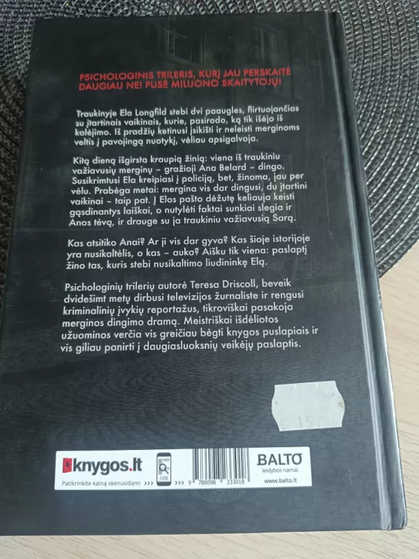 Aš stebiu tave - Teresa Driscoll, knyga 3