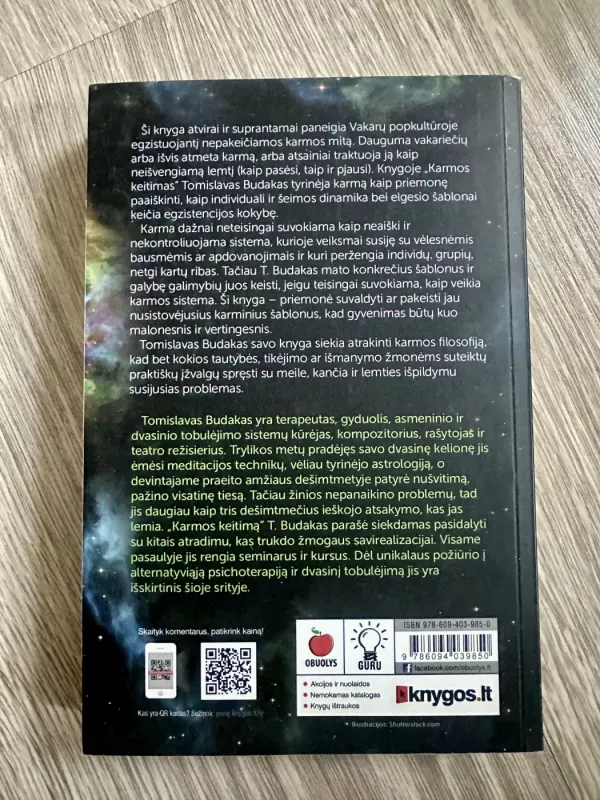 Karmos keitimas - Tomislav Budak, knyga 3