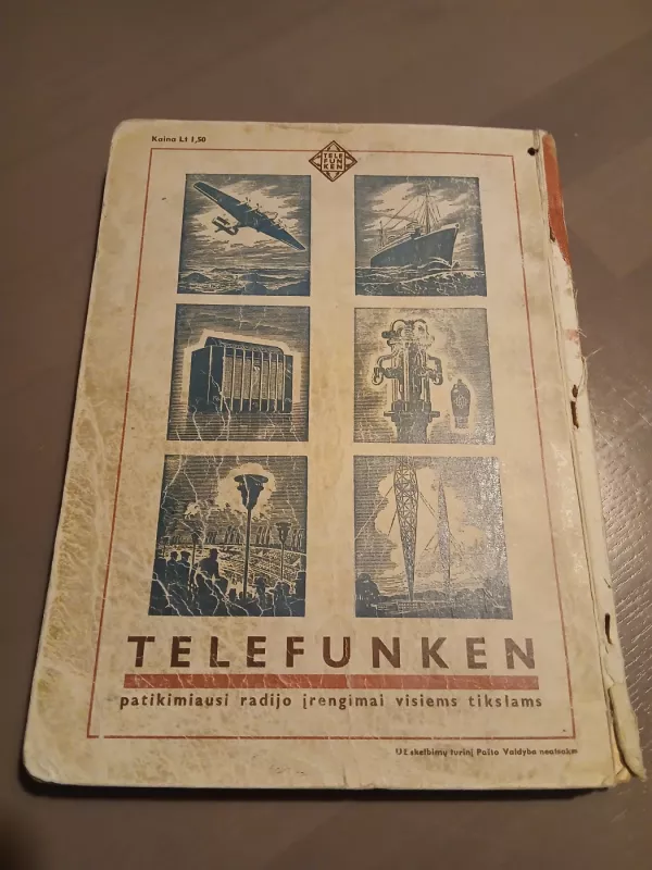 Lietuvos telefono abonentų sąrašas 1939 - Autorius nenurodytas, Autorių kolektyvas (įvairūs), knyga 4