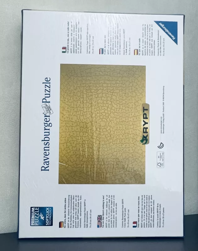 Dėlionė Ravensburger Krypt Gold - , stalo žaidimas 3