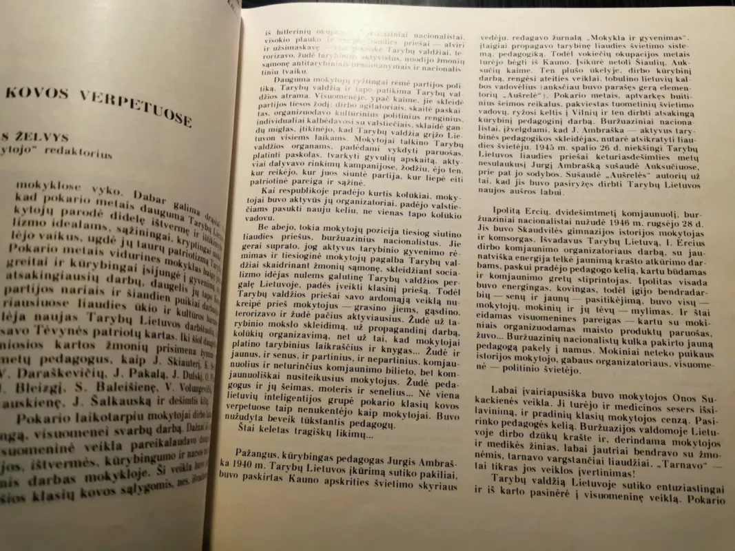 Tarybų Lietuvos mokytojai - Teresė Bukauskienė, knyga 5