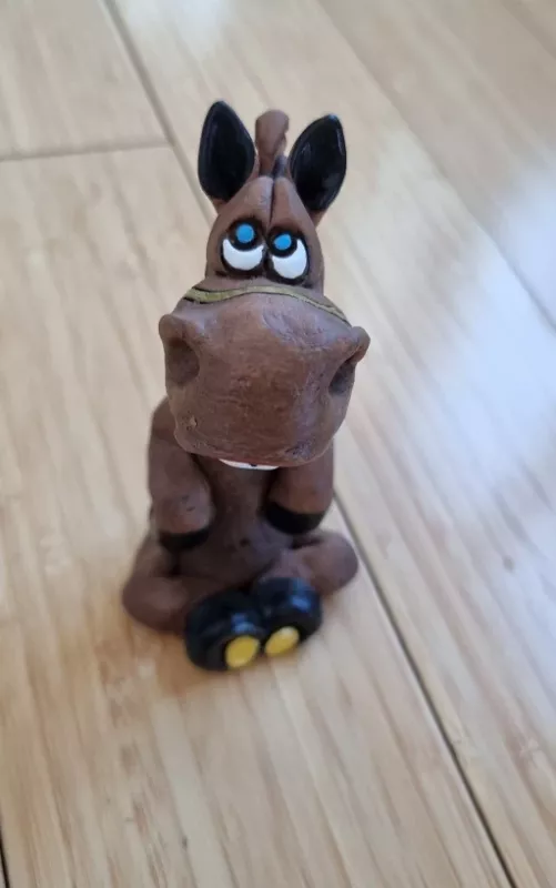 Mielas keraminis žirgas - arkliukas - , namai ir interjeras 5