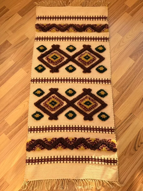 Rankų darbo vintažinis kilimėlis - , namai ir interjeras 6