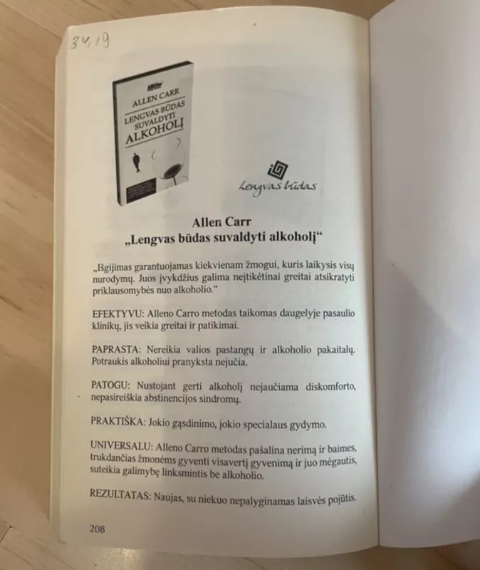 Lengvas būdas sulieknėti - Allen Carr, knyga 5