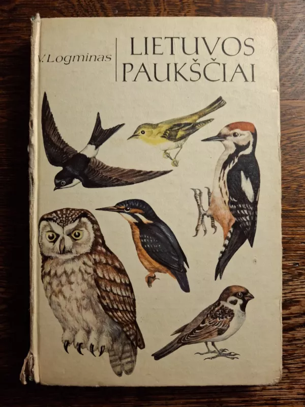 Lietuvos paukščiai - Vytautas Logminas, knyga 2