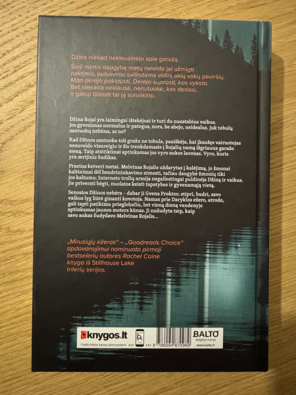 Mirusiųjų ežeras - Rachel Caine, knyga 4