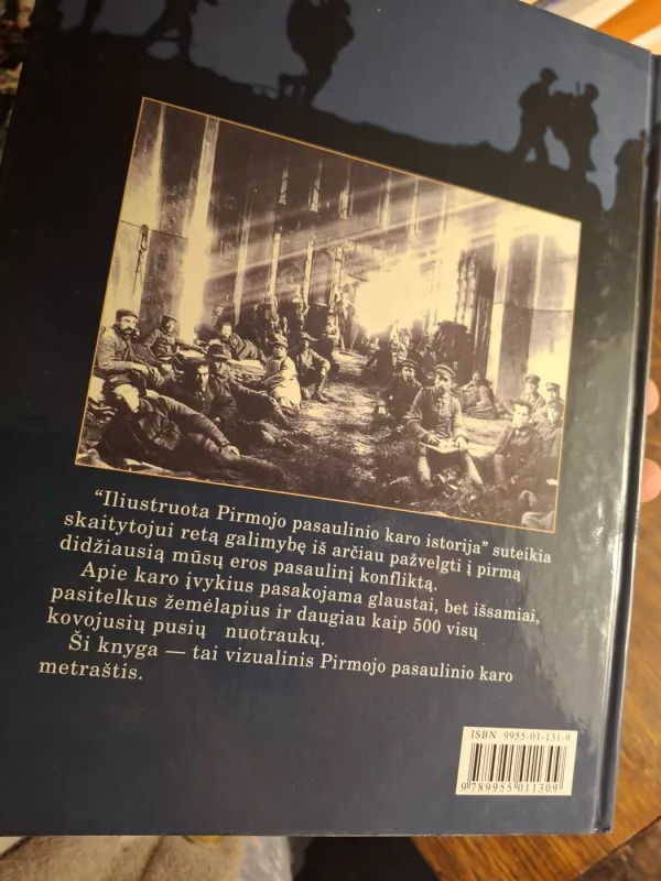 Iliustruota pirmojo pasaulinio karo istorija - Adrian Gilbert, knyga 3