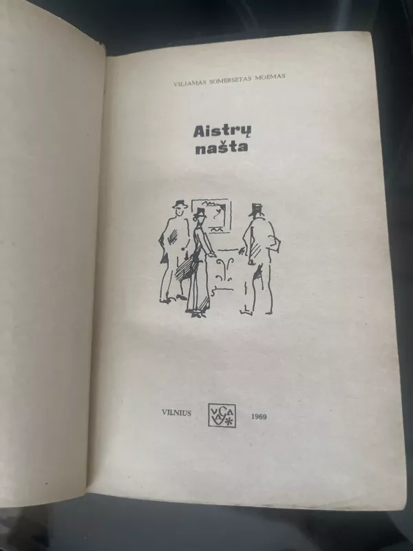 Aistrų našta - Viljamas Sometsetas Moemas, knyga 6