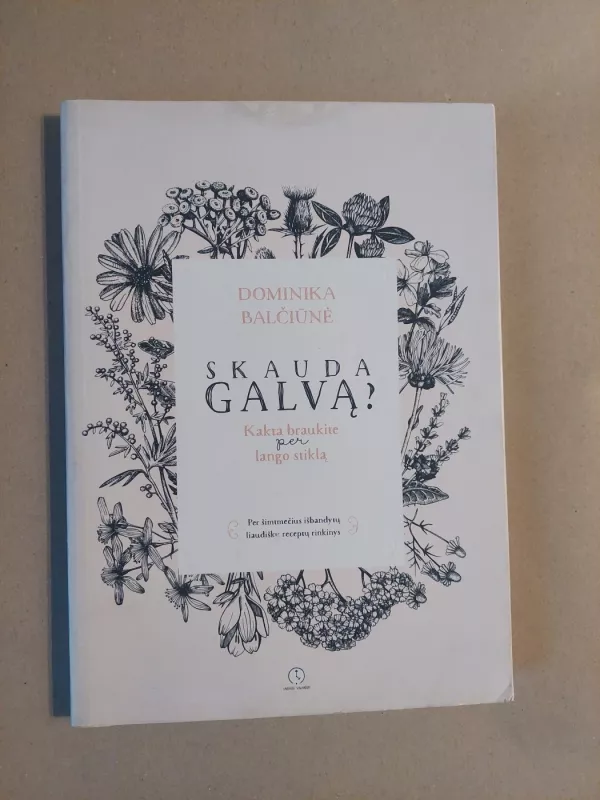 Skauda galvą? Kakta braukite per lango stiklą - Dominika Balčiūnė, knyga 2
