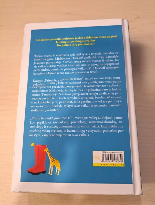 Primirštas auklėjimo menas - Michaleen Doucleff, knyga 3