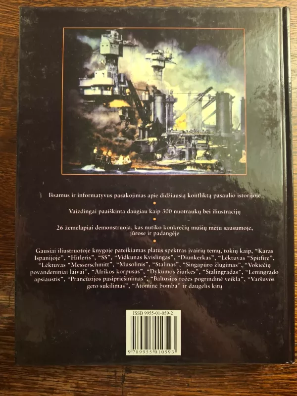 Iliustruota Antrojo pasaulinio karo istorija - Owen Booth, John Walton, knyga 3