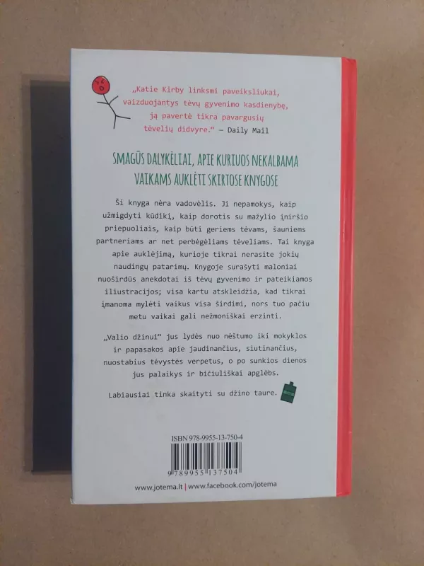 Valio džinui: knyga tobulai netobuliems tėvams - Katie Kirby, knyga 3
