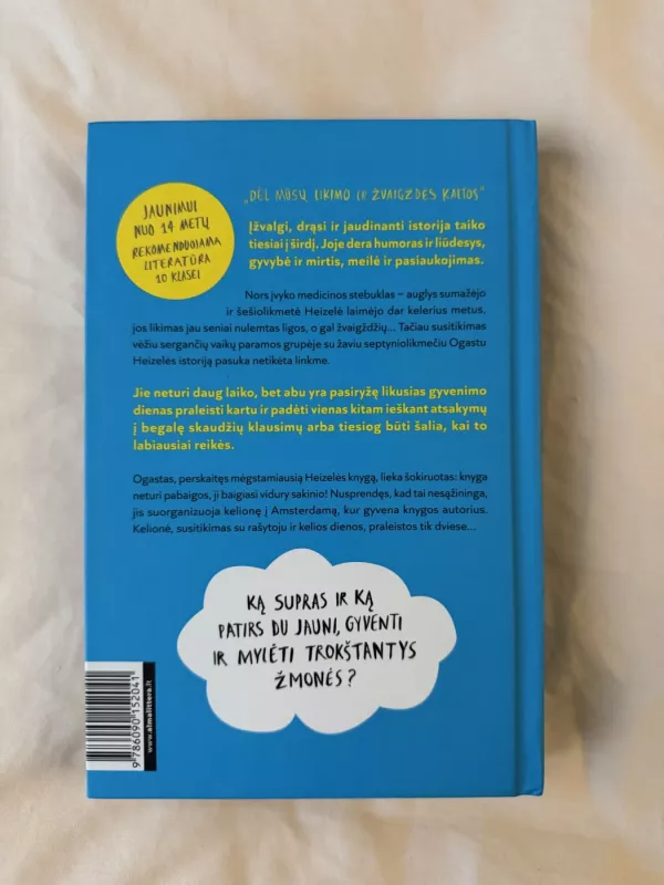 Dėl mūsų likimo ir žvaigždės kaltos - Green John, knyga 3