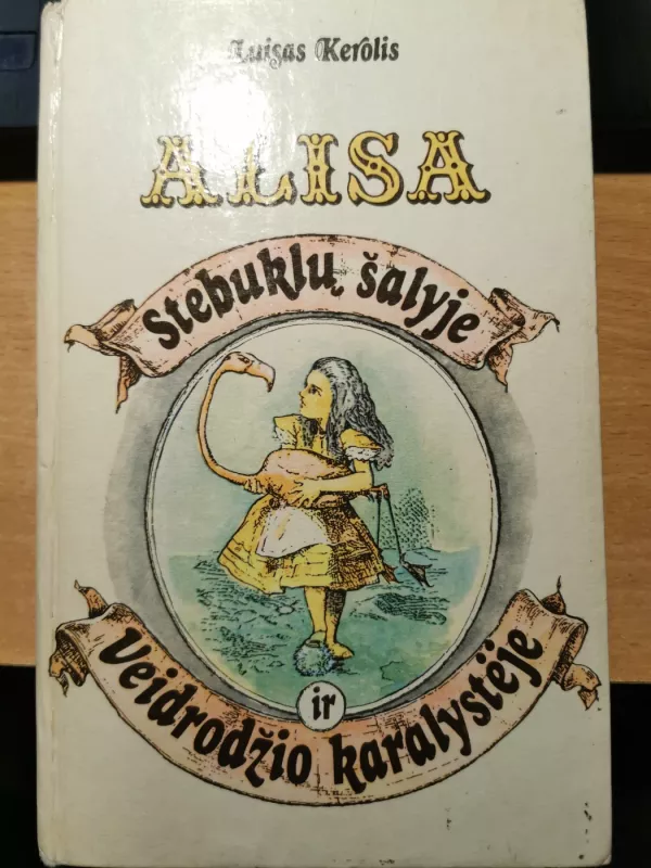 Alisa Stebuklų šalyje ir Veidrodžių karalystėje - Luisas Kerolis, knyga 2