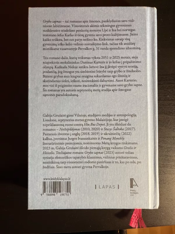 Grybo sapnas - Gabija Grušaitė, knyga 3