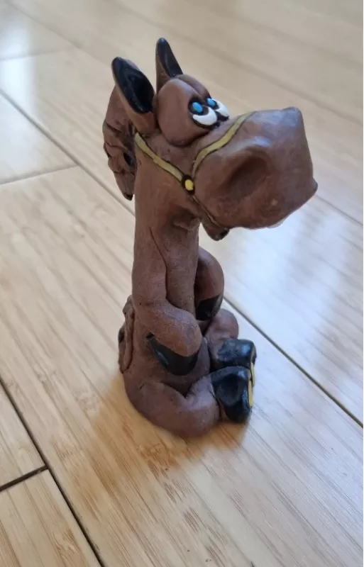 Mielas keraminis žirgas - arkliukas - , namai ir interjeras 6