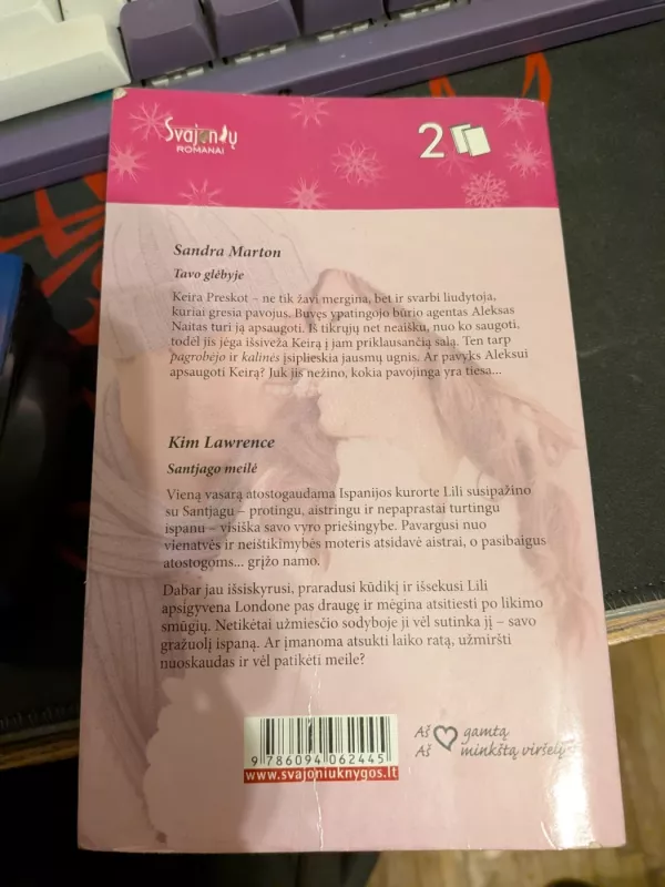 Tavo glėbyje. Santjago meilė - Sandra Marton, knyga 2