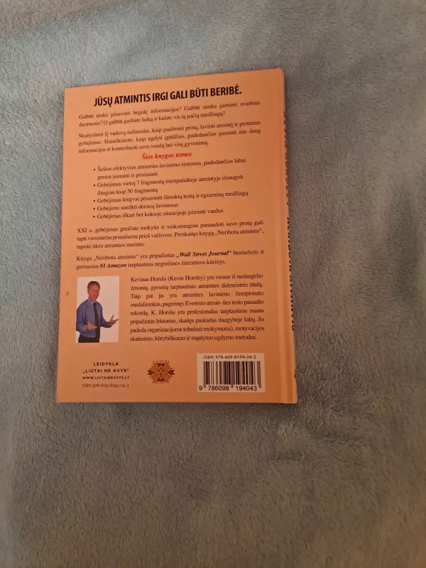 Neribota atmintis - Kevin Horsley, knyga 2