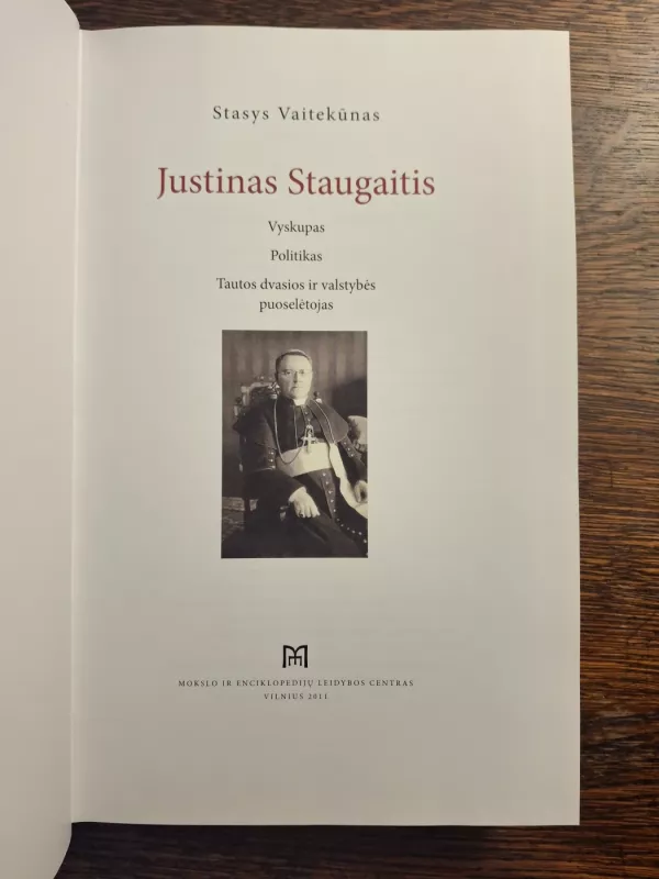 Justinas Staugaitis - Stasys Vaitekūnas, knyga 4