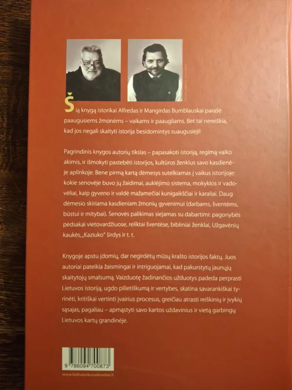 Lietuvos istorija Paaugusių žmonių knyga I dalis - Alfredas Bumblauskas, Mangirdas Bumblauskas, knyga 4