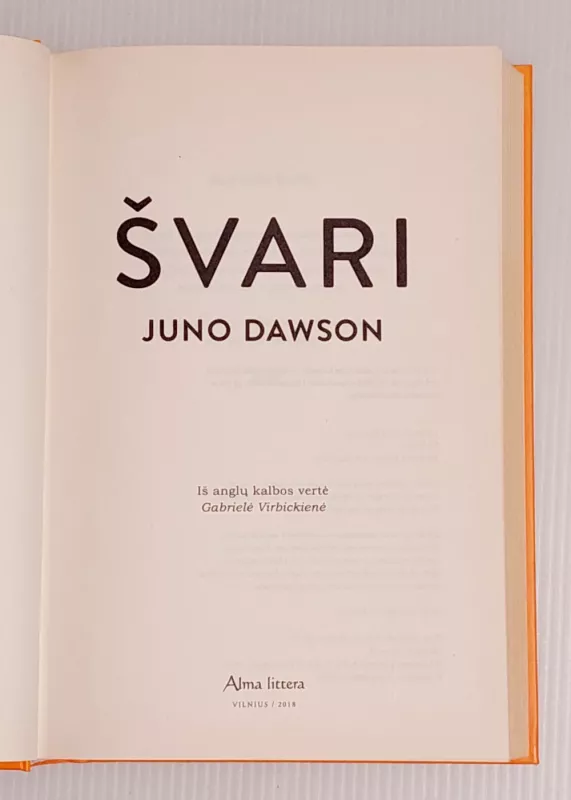 Švari. MelvinvBurgess Heroino skaitytojams - Juno Dawson, knyga 5