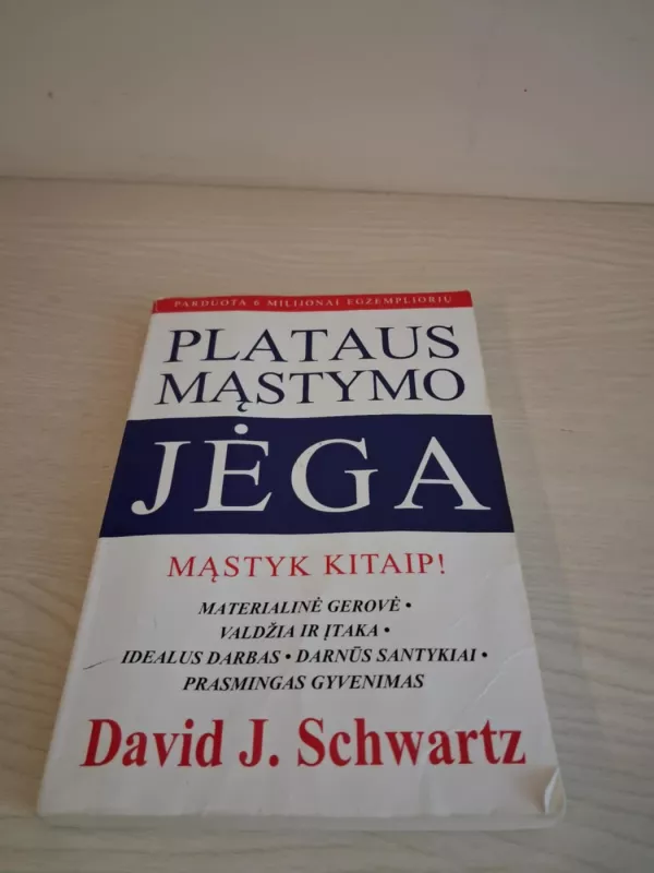 Plataus mąstymo jėga - Schwartz David J., knyga 3